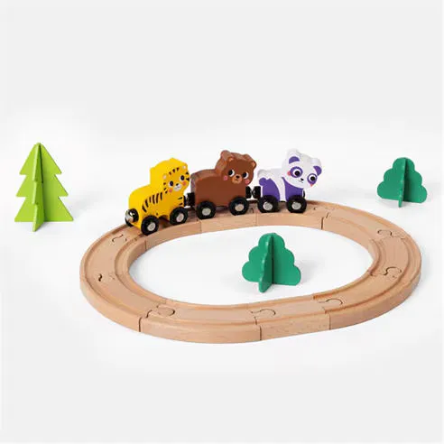 Tooky Toy Animal Train Set