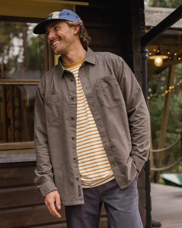 Passenger Clothing Backcountry Cord Light Shirt - Dusty Olive