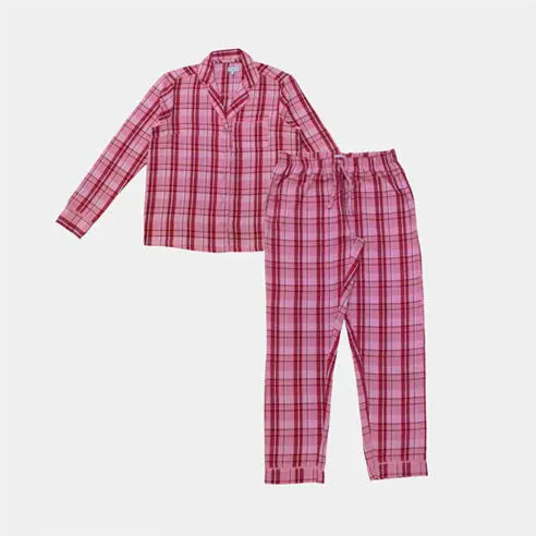 Linea Women's Star Cotton Long Sleeve Pyjama Set