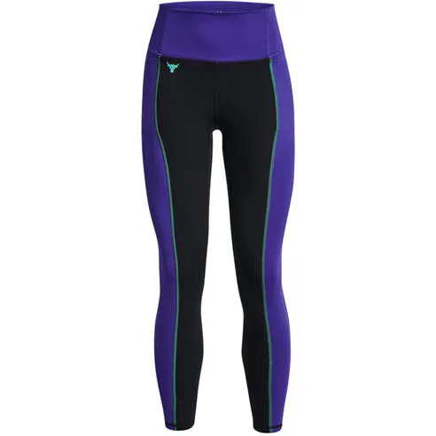 Under Armour Project Rock Colourblock Ankle Gym Leggings Womens