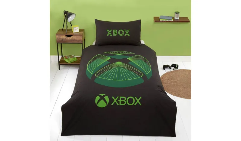 Xbox New Black Kids Bedding Set