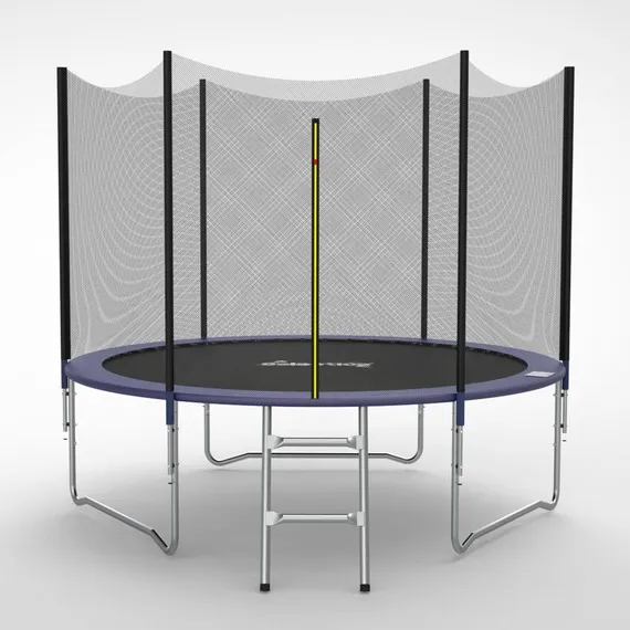GALACTICA Trampoline Set Enclosure included - Blue / 8ft