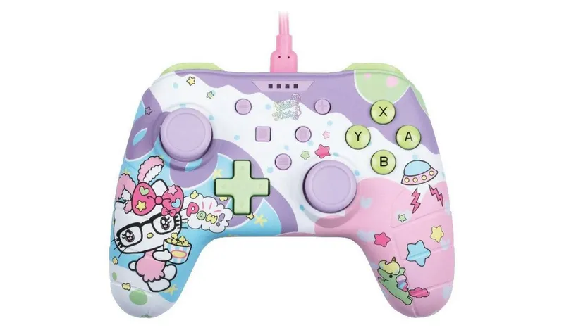 Konix Hello Kitty Nintendo Switch Wired Controller