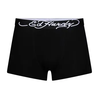 Ed Hardy Mens 3 Pack Boxer Briefs