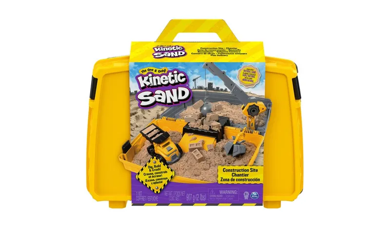 Kinetic Sand Construction Box Playset