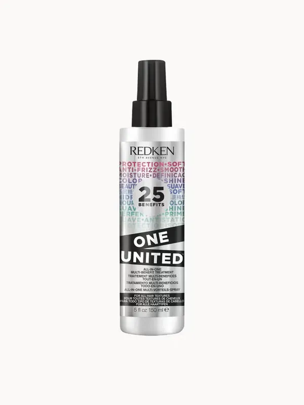 Redken One United Multi-Benefit Treatment Spray, 25 Benefits, Heat Protection, Detangling and Conditioning 150ml