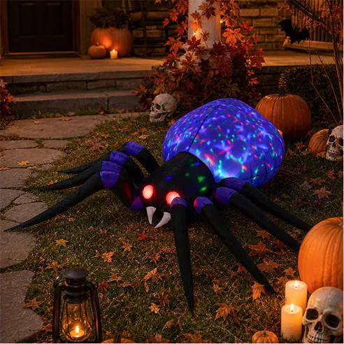 LIFE IDEAS 6ft Inflatable Spider Decorations 64