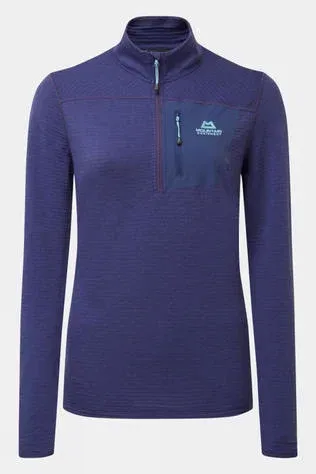 Mountain Equipment Womens Lumiko Half Zip Fleece Top