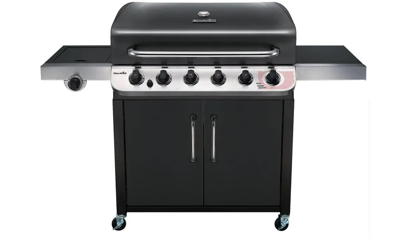 Char-Broil 6 Burner With Side Burner Gas BBQ 