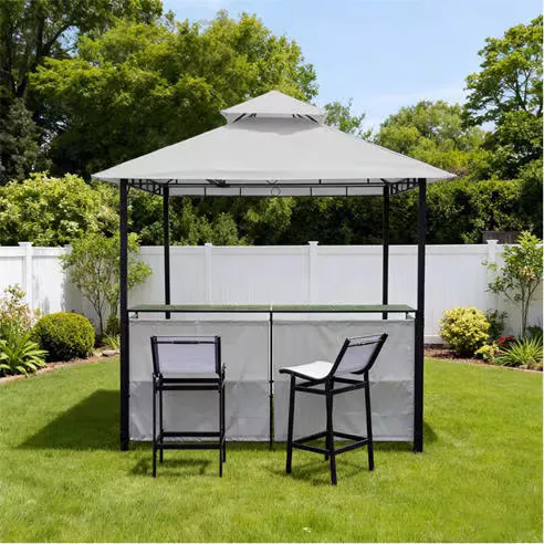 Linea Outdoor Bar Gazebo Set