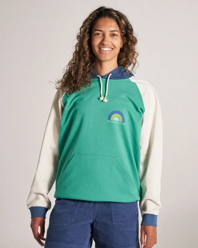 Passenger Clothing Riser Cotton Hoodie - Greenlake