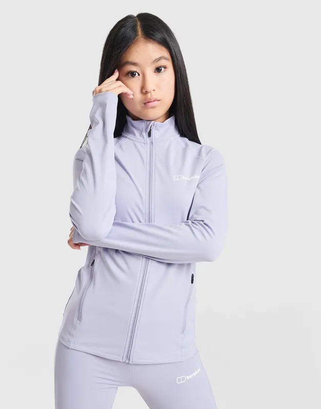Berghaus Girls' Aptitude Full Zip Top Junior