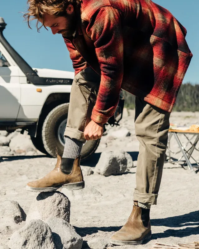 Passenger Clothing 365 Cotton Trouser - Dusty Olive