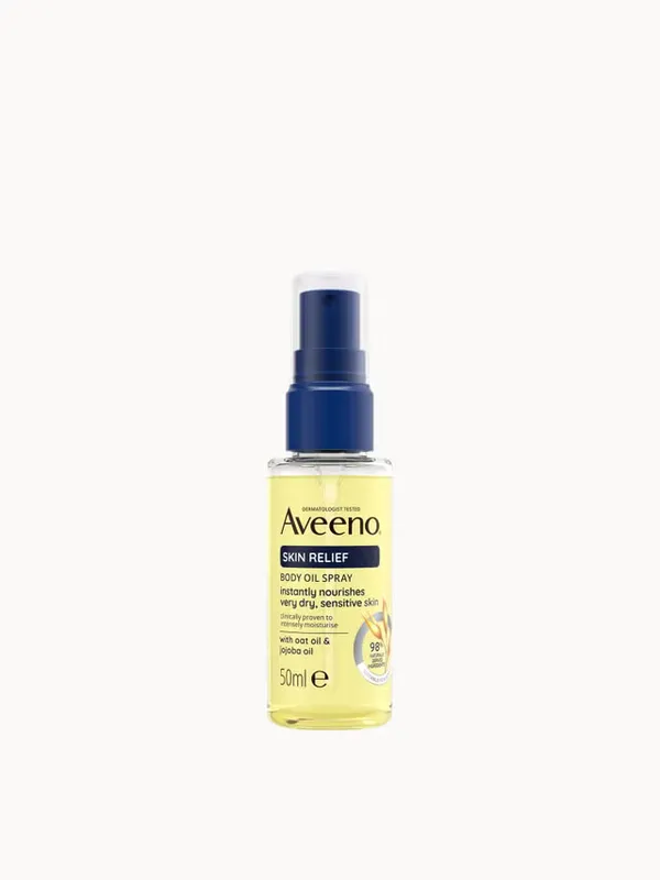 Aveeno Skin Relief Body Oil Spray for Dry to Very Dry, Sensitive Skin 50ml