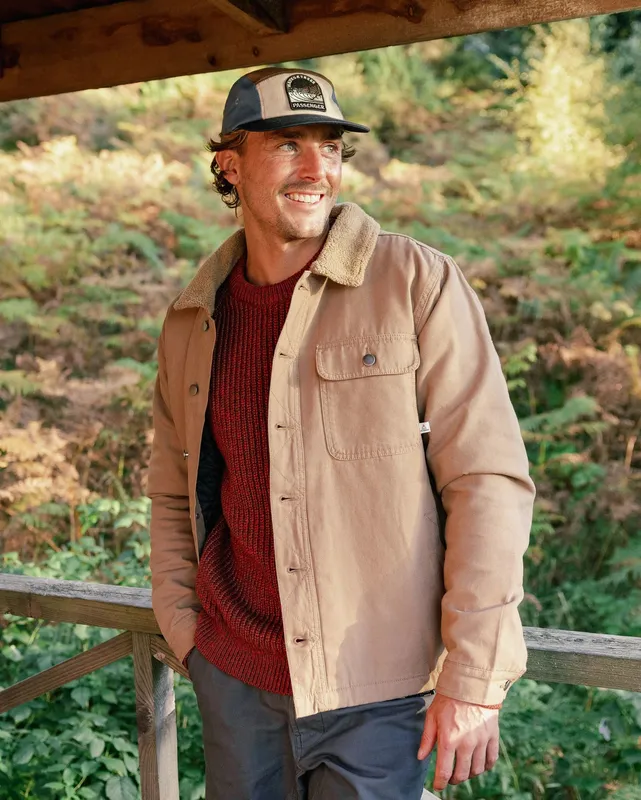 Passenger Clothing Falcon Cotton Jacket - Toffee