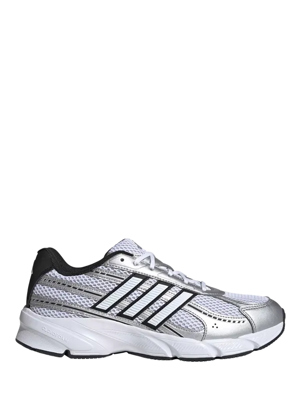 adidas Technochaos 2000 Trainers, White/Silver/Black