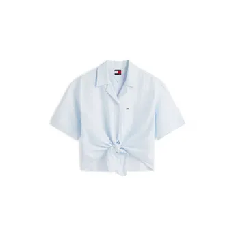 Tommy Jeans Women's Short Sleeve Plain Shirt