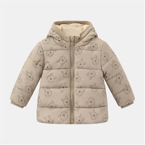 Character Unisex Kids Windproof Long Sleeve Padded Puffer Jacket