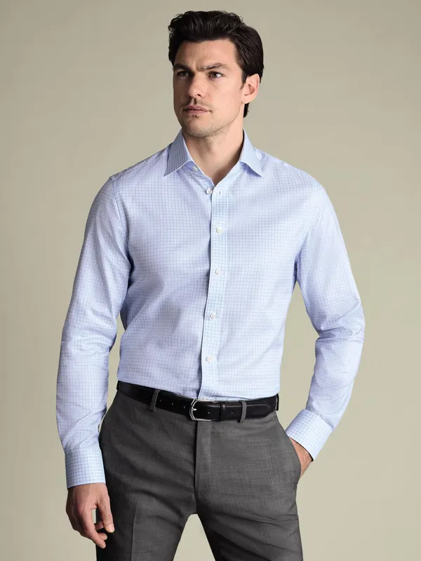 Charles Tyrwhitt Cotton Slim Fit Check Shirt
