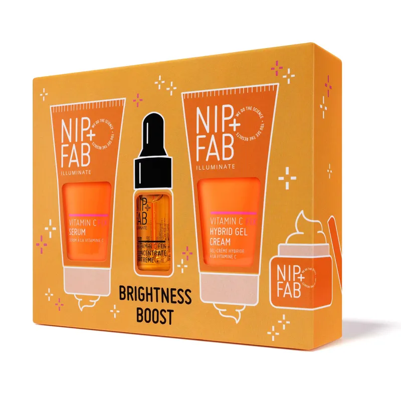 Nip + Fab Brightness Boost Deluxe Trio