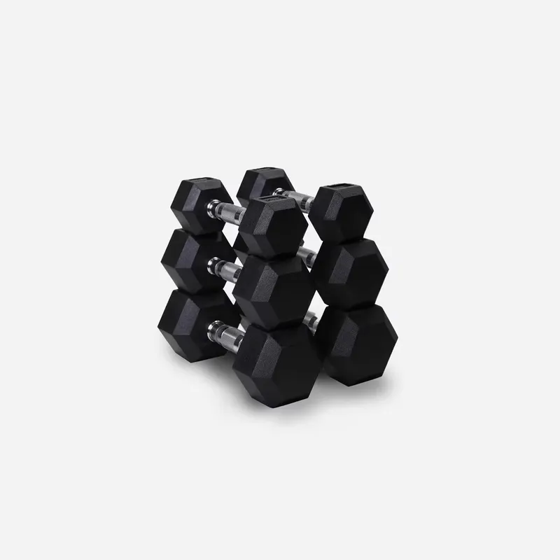 NORTHERN 5-15KG Hex Dumbbell Set (5KG Increments)