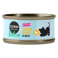 Cosma Nature Kitten Saver Pack 24 x 70g