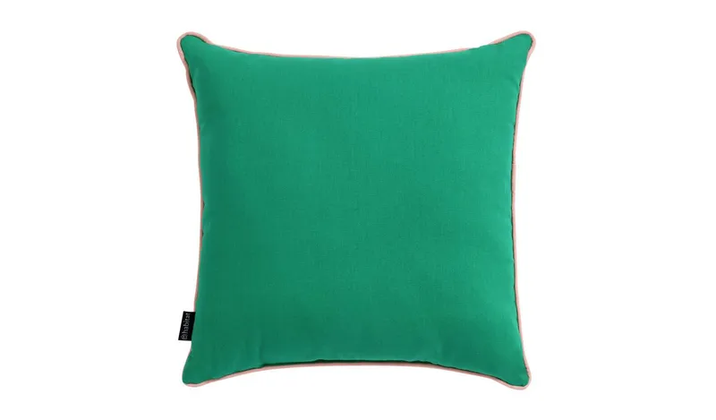Habitat Blue and Green Outdoor Cushion with Piping