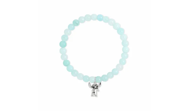 Disney Stitch Light Blue Beads Bracelet