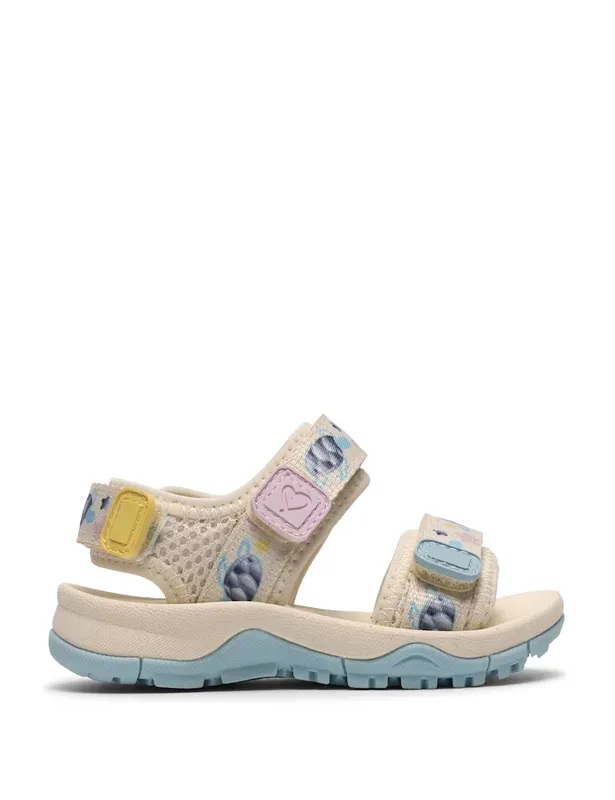 Clarks Kids' Riptape Sandals (4 Small - 6 ½ Small)