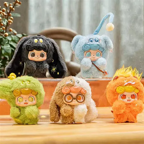 Blind Box Project Emotional Hairy Monsters Plush Toy