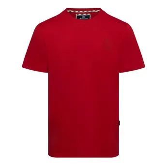 Aquascutum Men's Cotton Crew-Neck Short-Sleeve T-Shirt