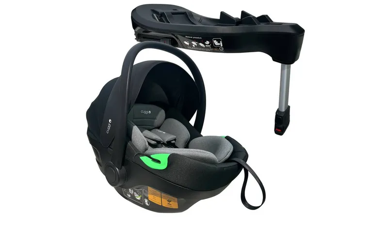 Cuggl i-Size R129 Infant Carrier and Isofix Base