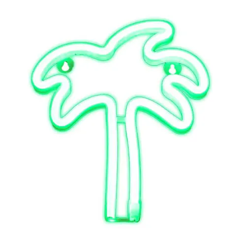 Litely Palm Tree LED Green Neon Light
