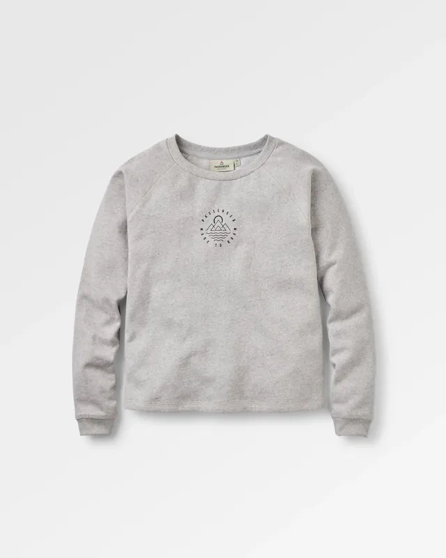 Passenger Clothing Remote Sweatshirt - Grey Marl