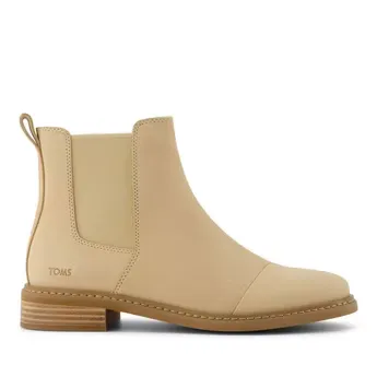 Toms Women's Charlie Nubuck Flat Ankle Boots