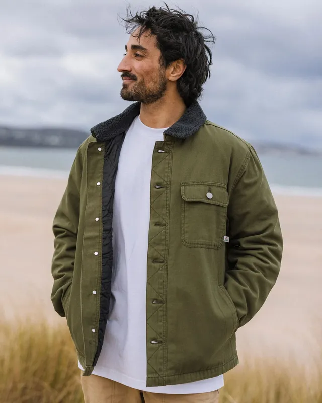 Passenger Clothing Falcon Cotton Jacket - Khaki