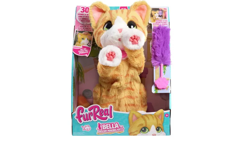 furReal Bella The Biscuit-Making Kitty Interactive Soft Toy