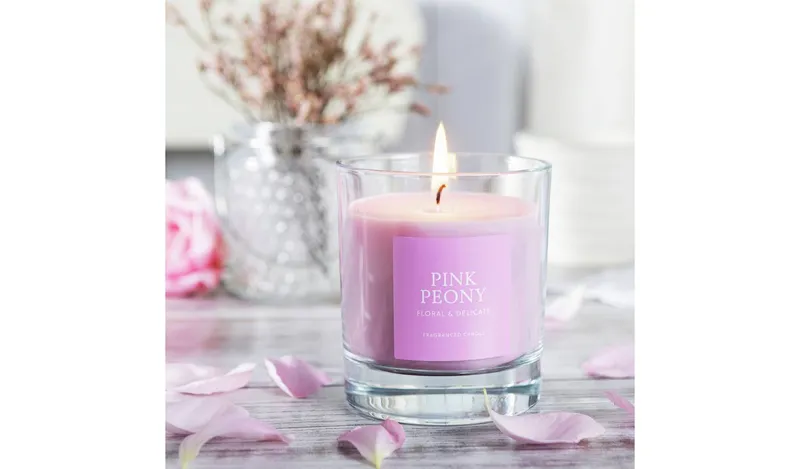 Wax Lyrical Singlewick Candle - Pink Peony