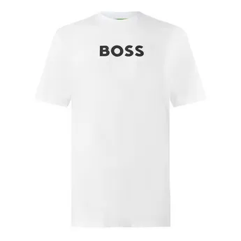 Boss Men's TS Logo Cotton Crew-Neck Short-Sleeve T-Shirt