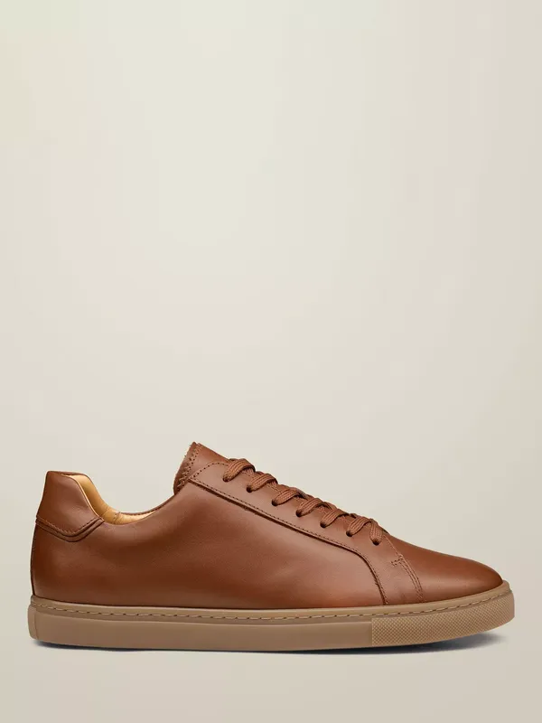 Charles Tyrwhitt Leather Lace Up Trainers