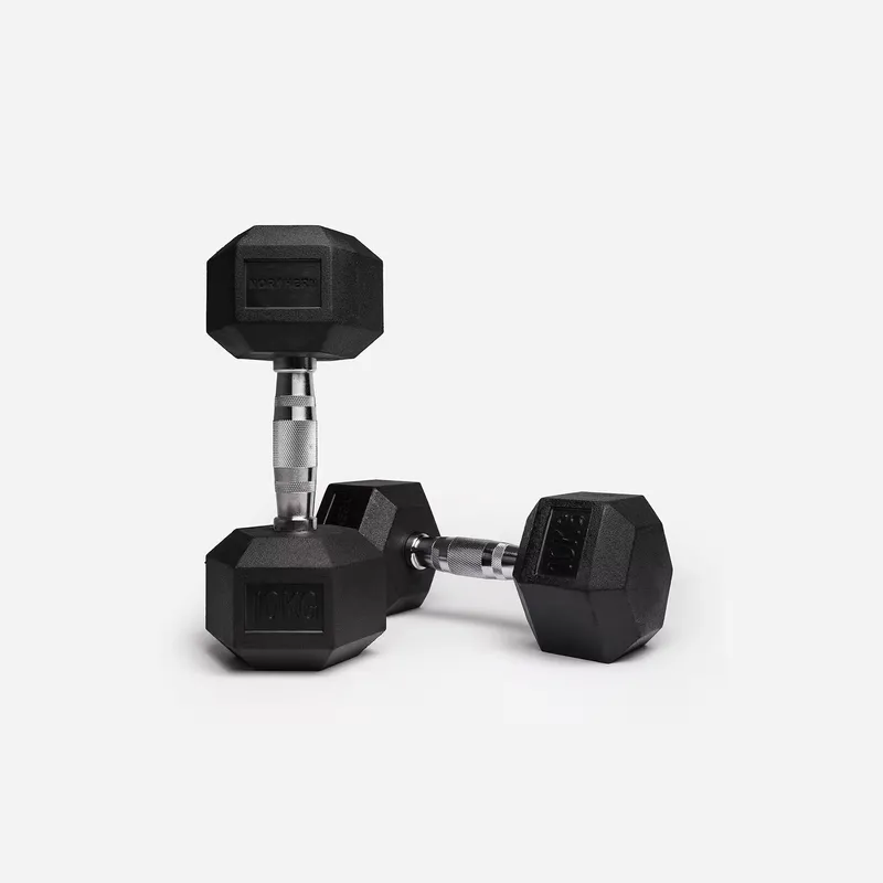 NORTHERN Hex Dumbbells - 2 x 10KG