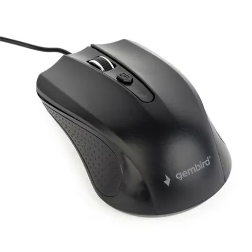 Gembird Wired USB Optical PC Computer Mouse Black