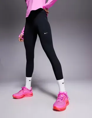 Tempo Dri-FIT high-waisted 7/8 leggings in black