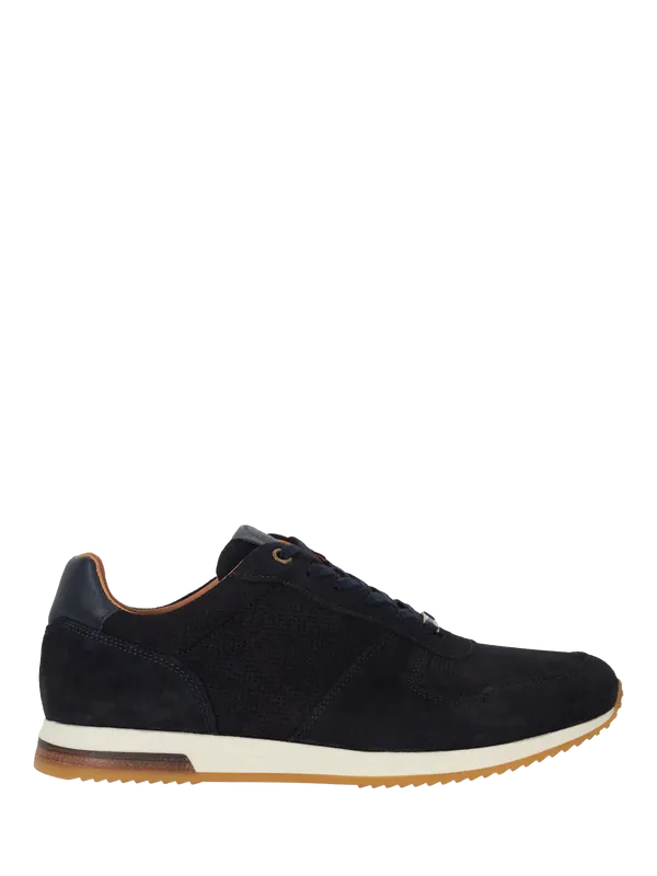Dune London Trilogy Wide Fit Suede Trainers