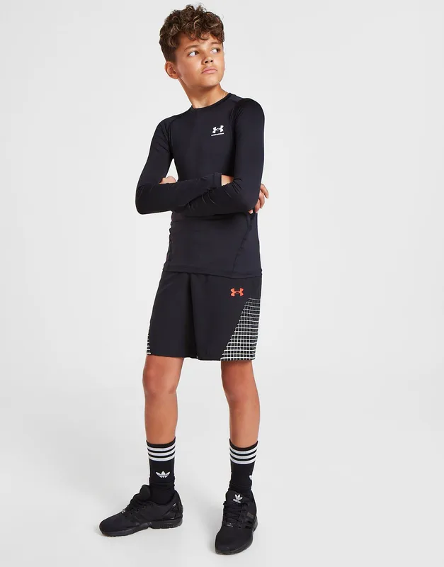 Under Armour HeatGear Armour Long Sleeve Top Junior