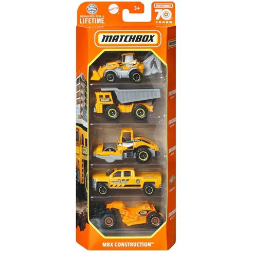 Matchbox 5 Car Giftpack Ast