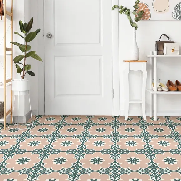 Floorpops Daphne Self Adhesive Floor Tiles