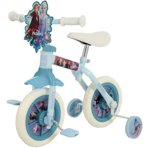 Frozen 10 Inch 2-in-1 Training Bike