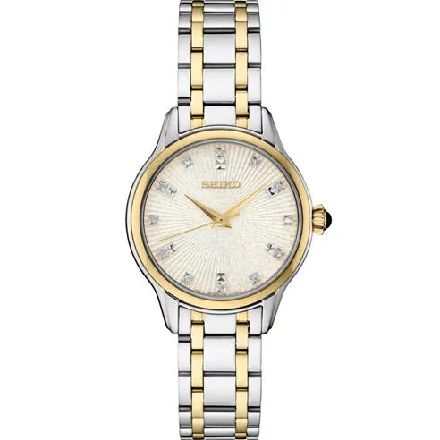 Seiko Diamond Set Analogue Quartz Watch