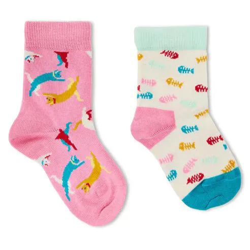 Happy Socks Cat Pop